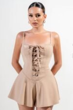 Stretch Woven Jumpsuit - Image 7