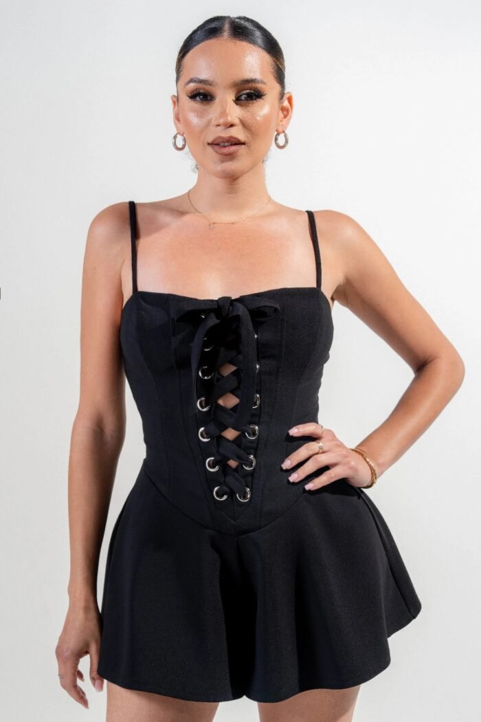 Stretch woven jumpsuit - image 3