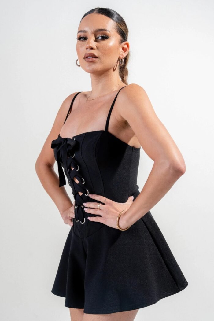 Stretch woven jumpsuit - image 4