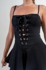 Stretch Woven Jumpsuit - Image 5