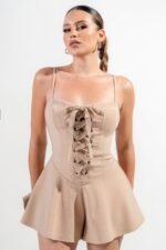 Stretch Woven Jumpsuit - Image 10