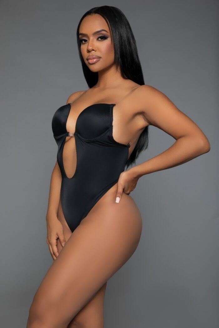 Looking curvy bodysuit shaper - image 5