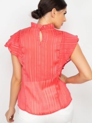 Short Sleeve Ruffle Shadow Top Short Sleeve Ruffle Shadow Top