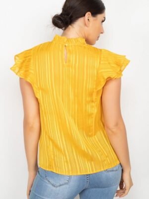 Short Sleeve Ruffle Shadow Top Short Sleeve Ruffle Shadow Top