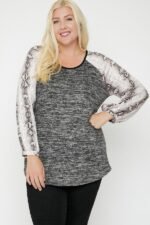 Two Tone Color Top - Image 2