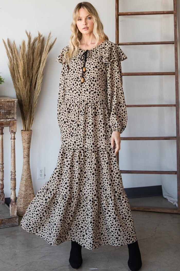 Bohemian maxi dress