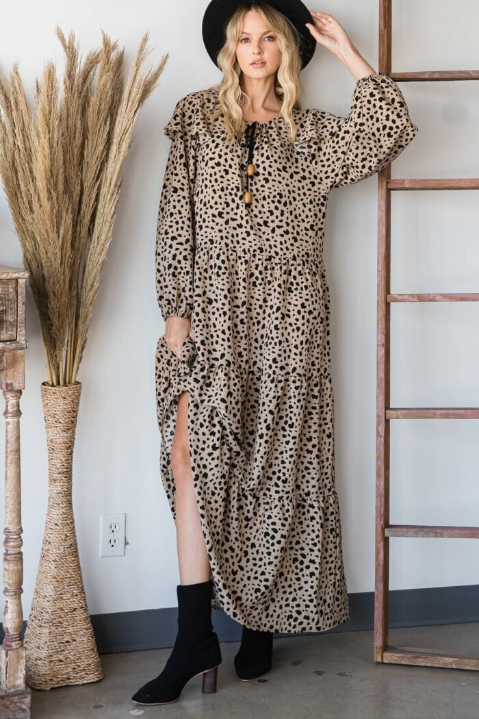 Bohemian maxi dress