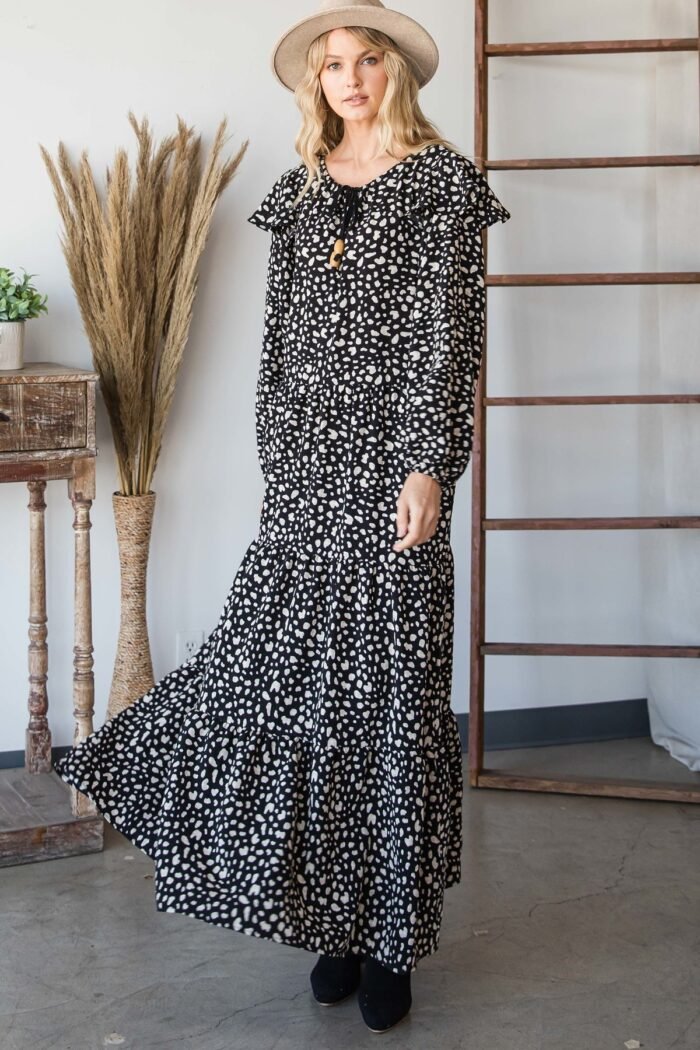 Bohemian maxi dress