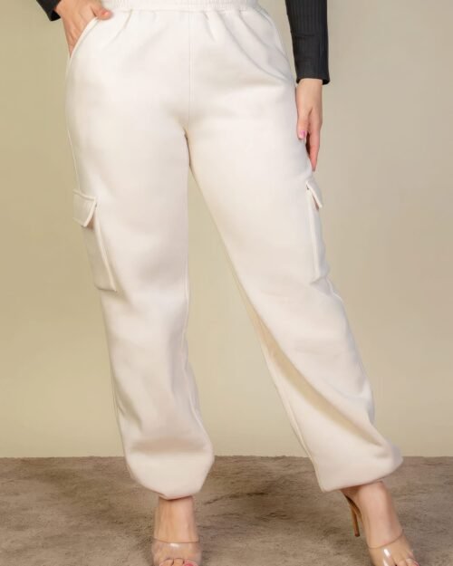 Drawstring Waist Sweatpants