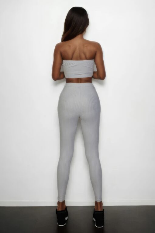 Ribbed Tube Top & Leggings Set - Image 14