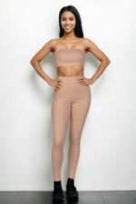 Ribbed Tube Top & Leggings Set - Image 7