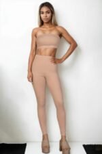 Ribbed Tube Top & Leggings Set - Image 8