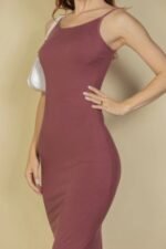 Ribbed Mermaid Hem Camisole Maxi Dress - Image 27