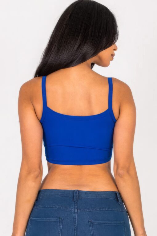 Ribbed Knit Cami Crop Top - Image 18