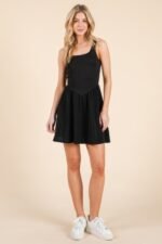 Backless Tie Mini Dress - Image 2