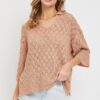 Pointelle Knit Top