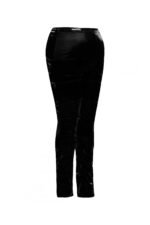 Velvet Pu Ruched Pants - Image 2
