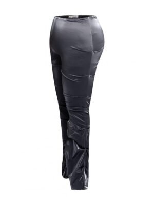 Velvet Pu Ruched Pants