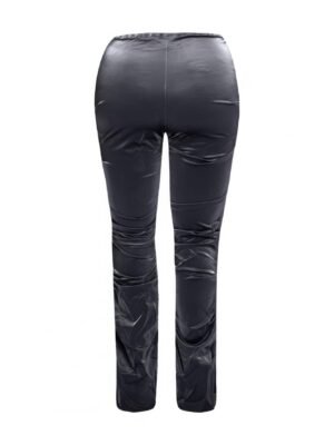 Velvet Pu Ruched Pants