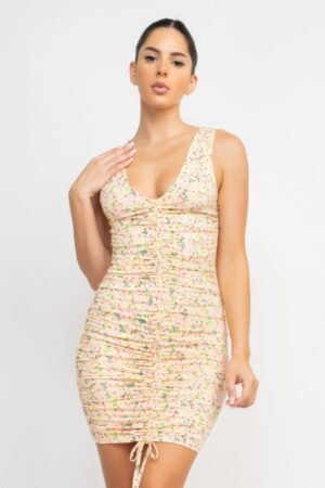 Ditsy Floral Ruching Dress Ditsy Floral Ruching Dress