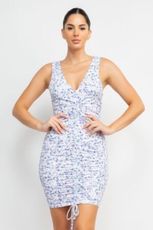 Ditsy Floral Ruching Dress Ditsy Floral Ruching Dress