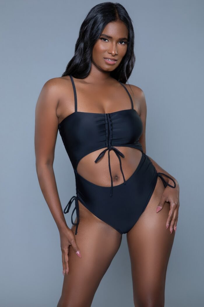 Paisley one piece swimsuit