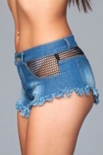 Such A Catch Denim Shorts - Image 2