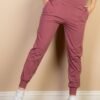 High Waisted Wide Waistband Joggers
