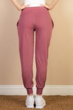 High Waisted Wide Waistband Joggers - Image 6