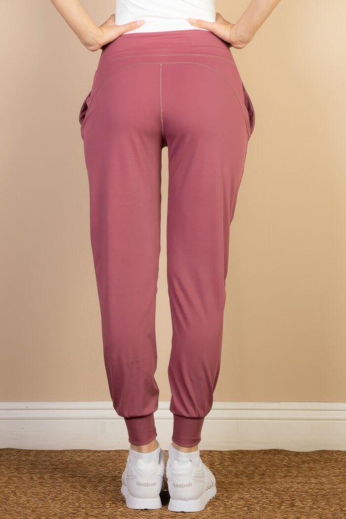 High waisted wide waistband joggers - image 6