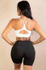 Racerback Cutout Sports Bra - Image 4