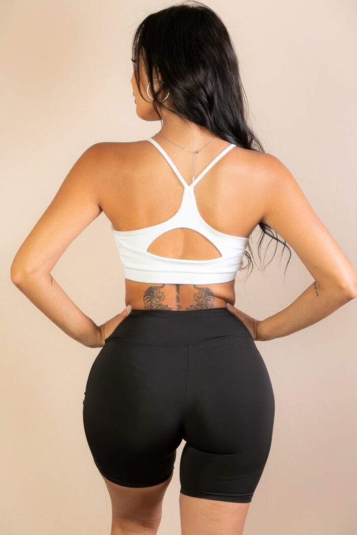 Racerback cutout sports bra - image 4
