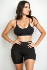 Racerback Cutout Sports Bra - Image 10