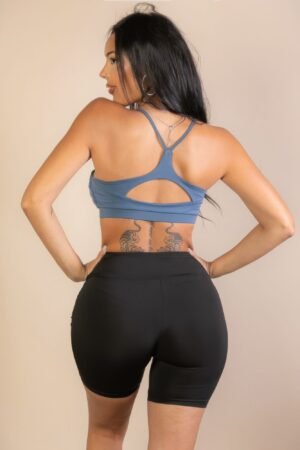 Racerback Cutout Sports Bra Racerback Cutout Sports Bra