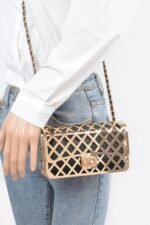 Metal Clutch W/ Pouch - Image 2