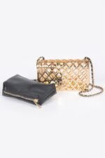 Metal Clutch W/ Pouch - Image 6