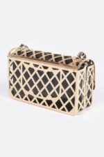 Metal Clutch W/ Pouch - Image 8
