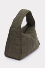 Quilted Nylon Shoulder Bag - Image 2