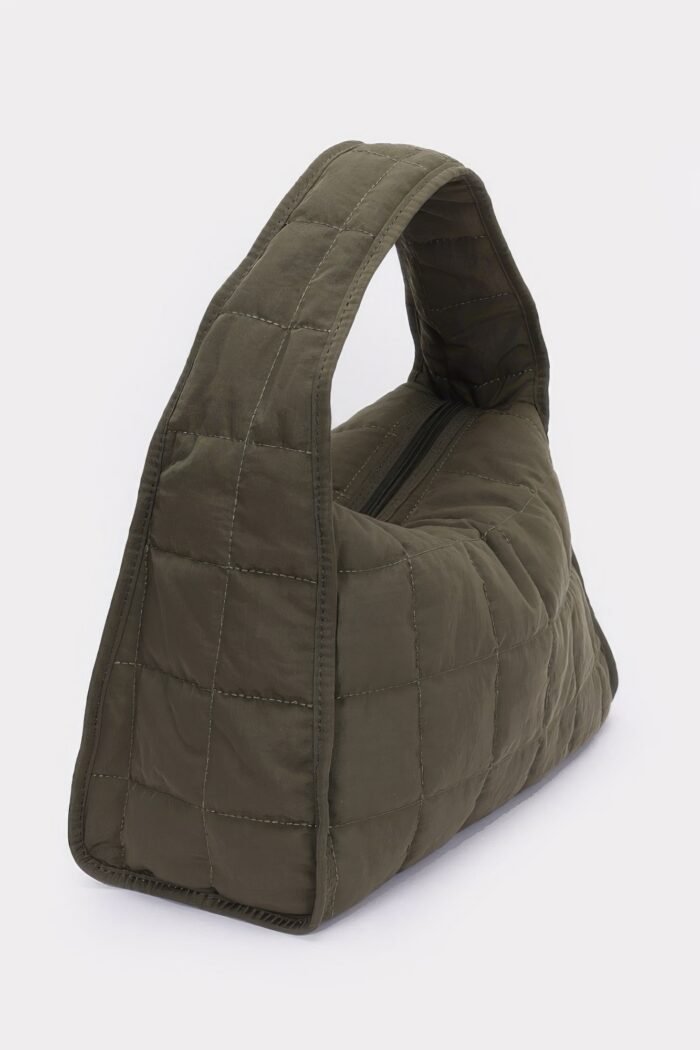 Quilted nylon shoulder bag - image 2