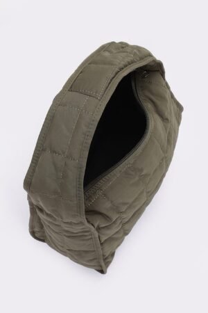 Quilted Nylon Shoulder Bag