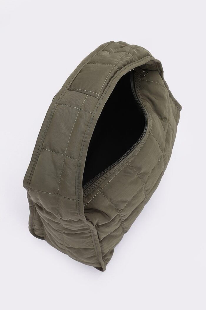 Quilted nylon shoulder bag - image 3