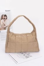 Quilted Nylon Shoulder Bag - Image 7