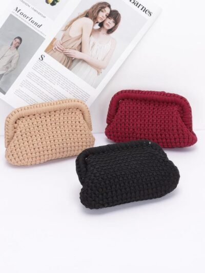 Cotton Braided Clutch Cotton Braided Clutch