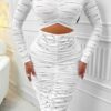 Straight Shoulder Dress Modern and minimal