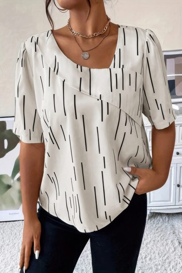 Stylish Puff Sleeve Shirt