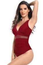 Printed Puff Sleeve Shirt With Line Pattern