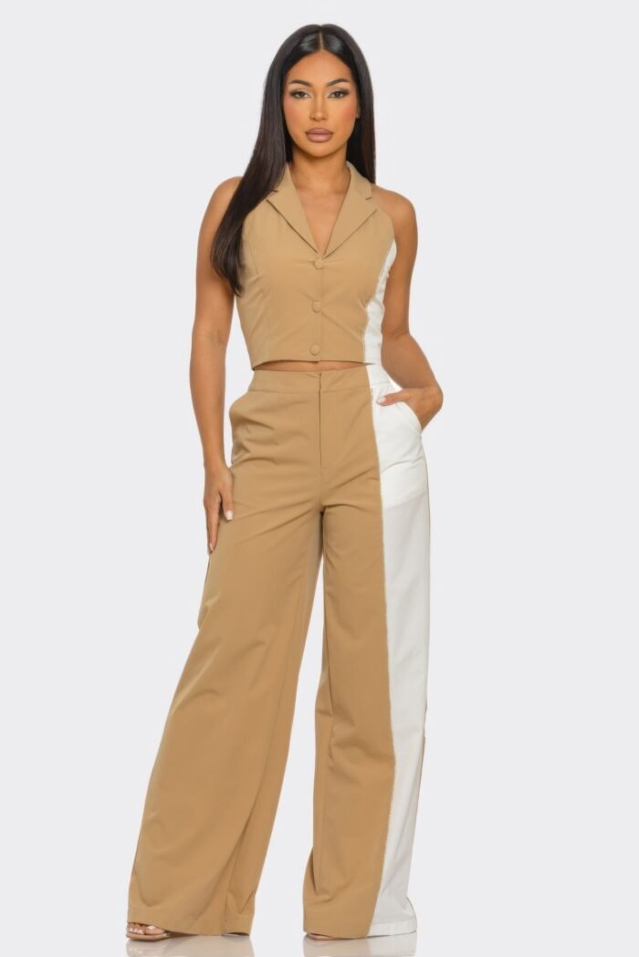 2 pcs color block set - image 1