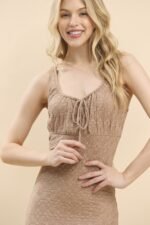 Lace Midi Dress - Image 4