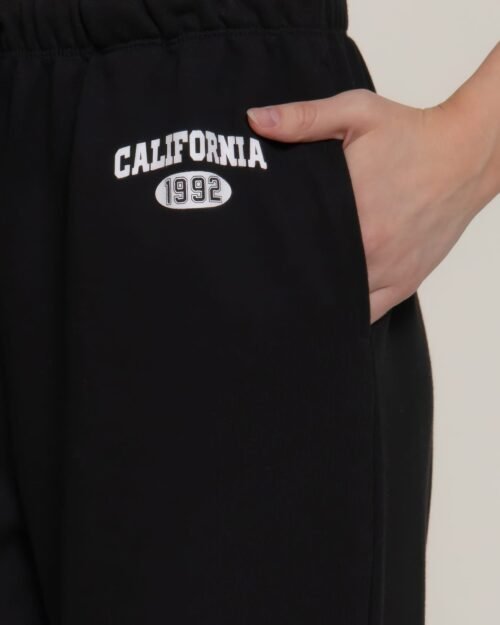 waistband print detail sweatpants