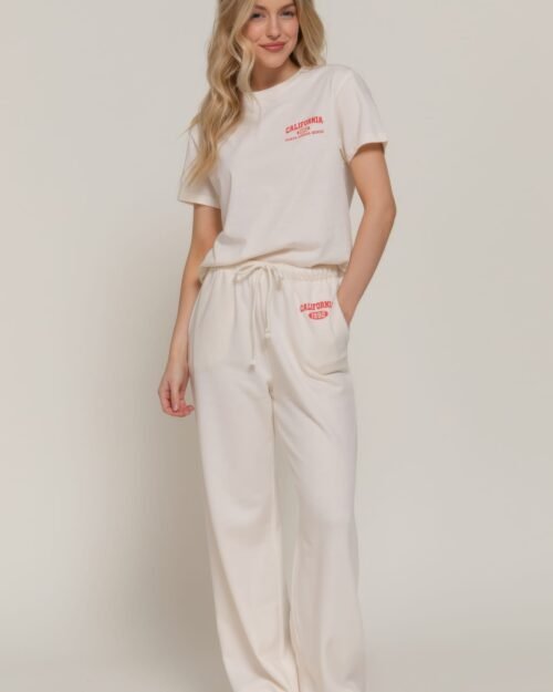 waistband print sweatpants for women